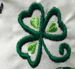 Shamrock with Hearts